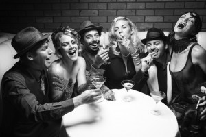 20s prohibition gangster Gatsby theme